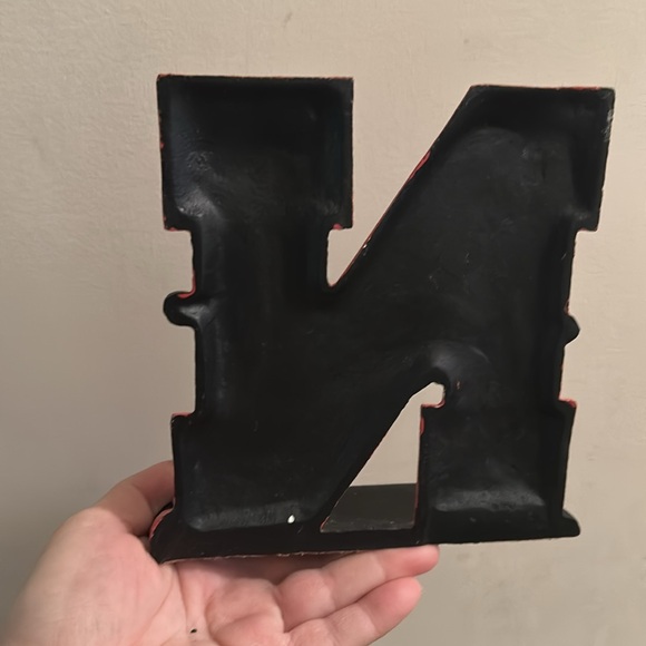 Nebraska Red Huskers Cast Iron Bookend Figure Home Decor